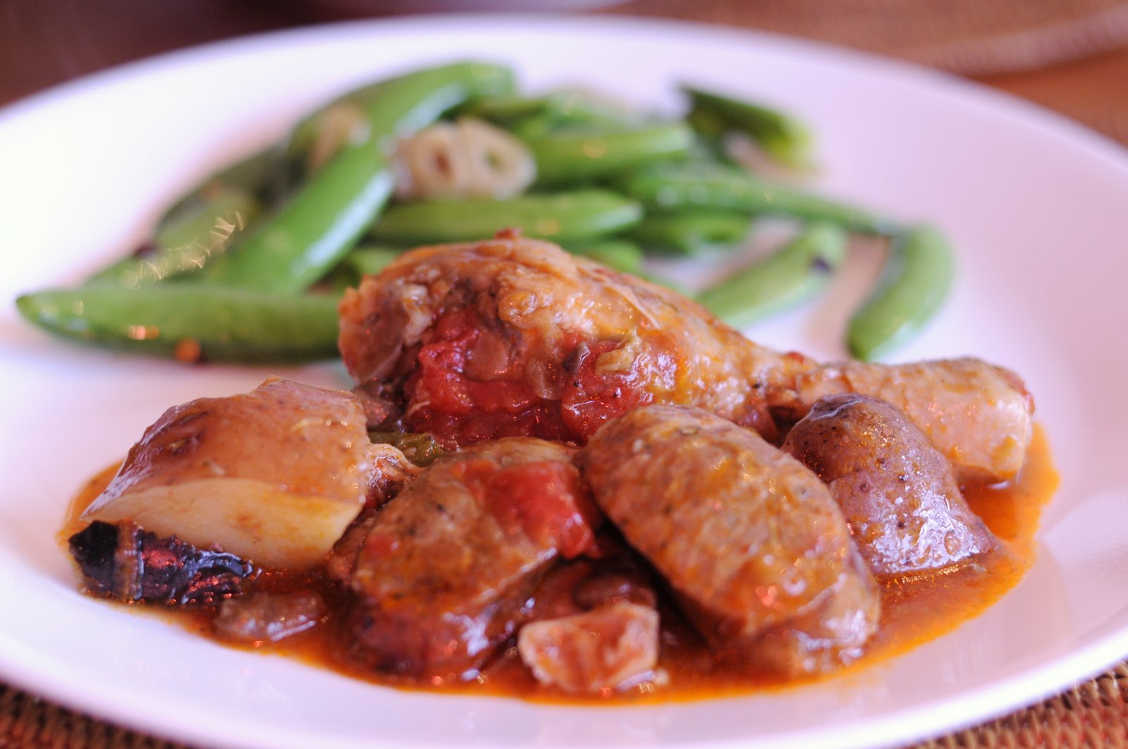 Chicken and Sausage Stew